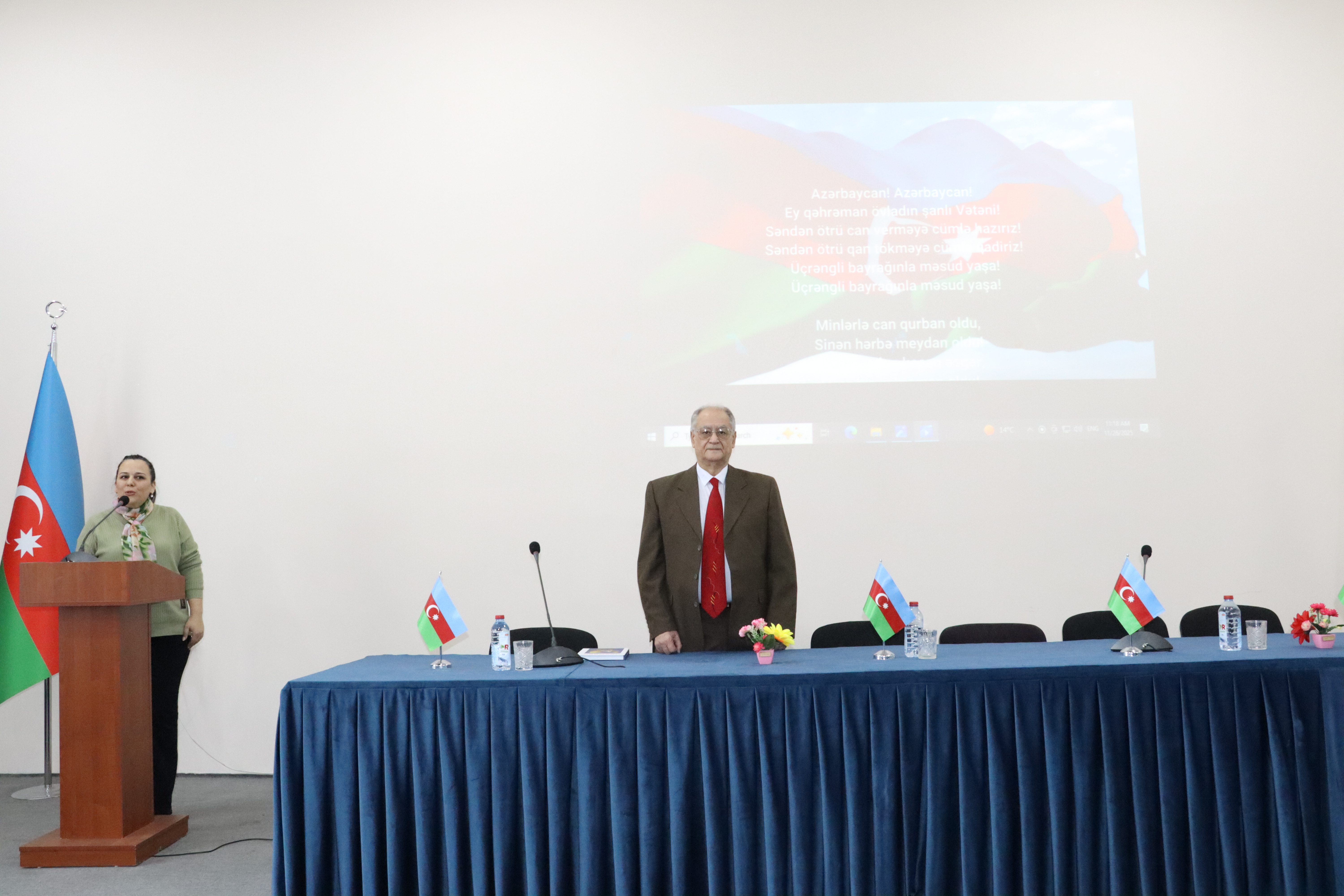 Bakı Qızlar Universitetində “İnsanın inkişafında kulturologiyanın yeri” mövzusunda mühazirə keçirilib