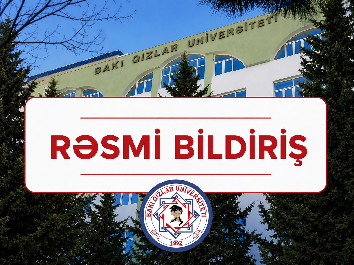 RƏSMİ BİLDİRİŞ