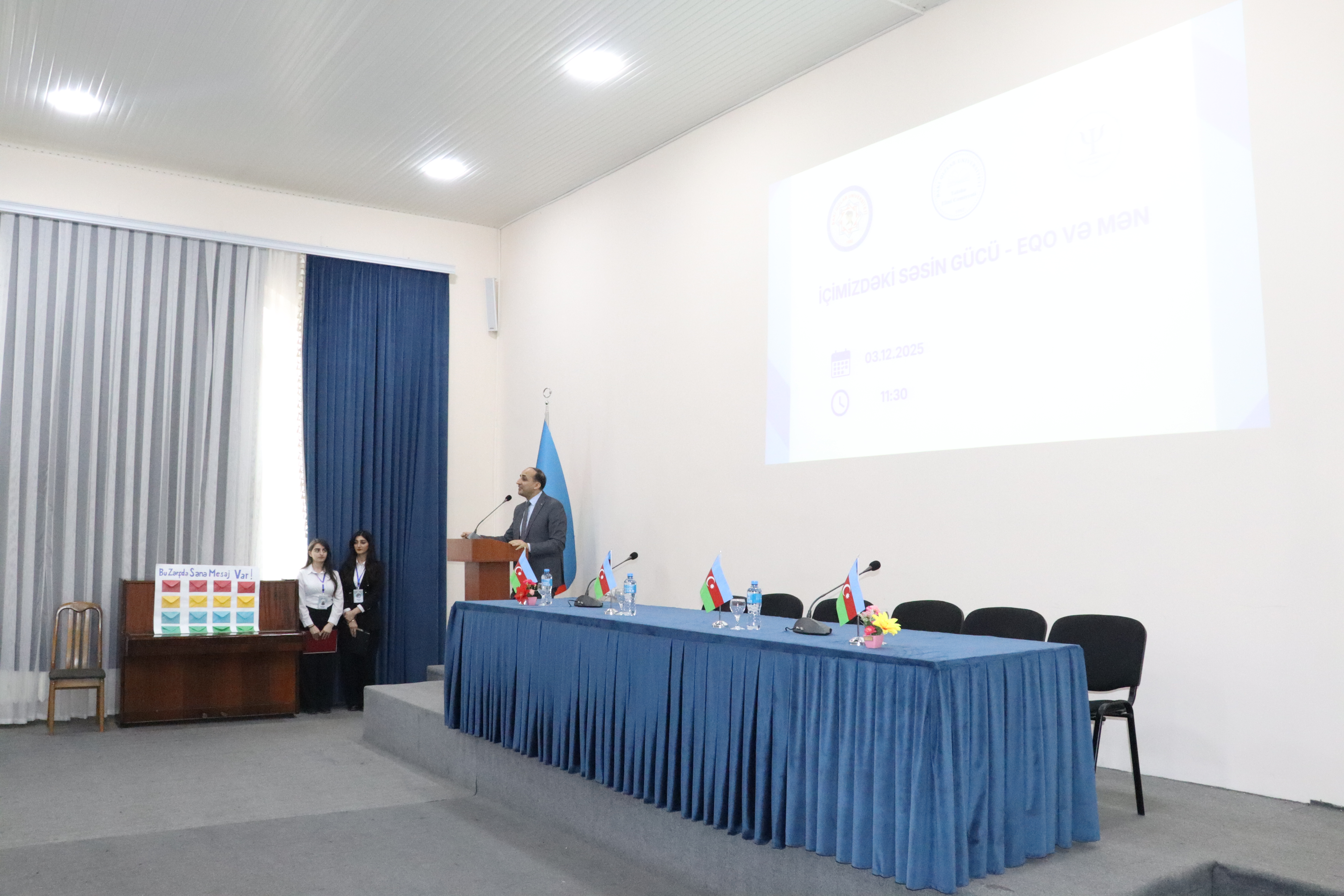 Bakı Qızlar Universitetində “İçimizdəki səsin gücü: Ego və Mən” mövzusunda tədbir keçirilib