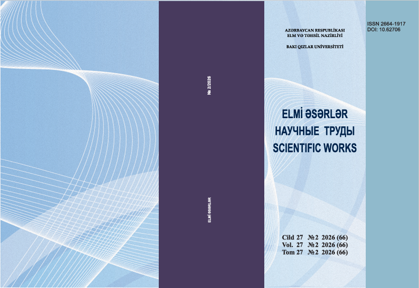 Jurnal -2 nömrə Cild 27 №2 2026(66)