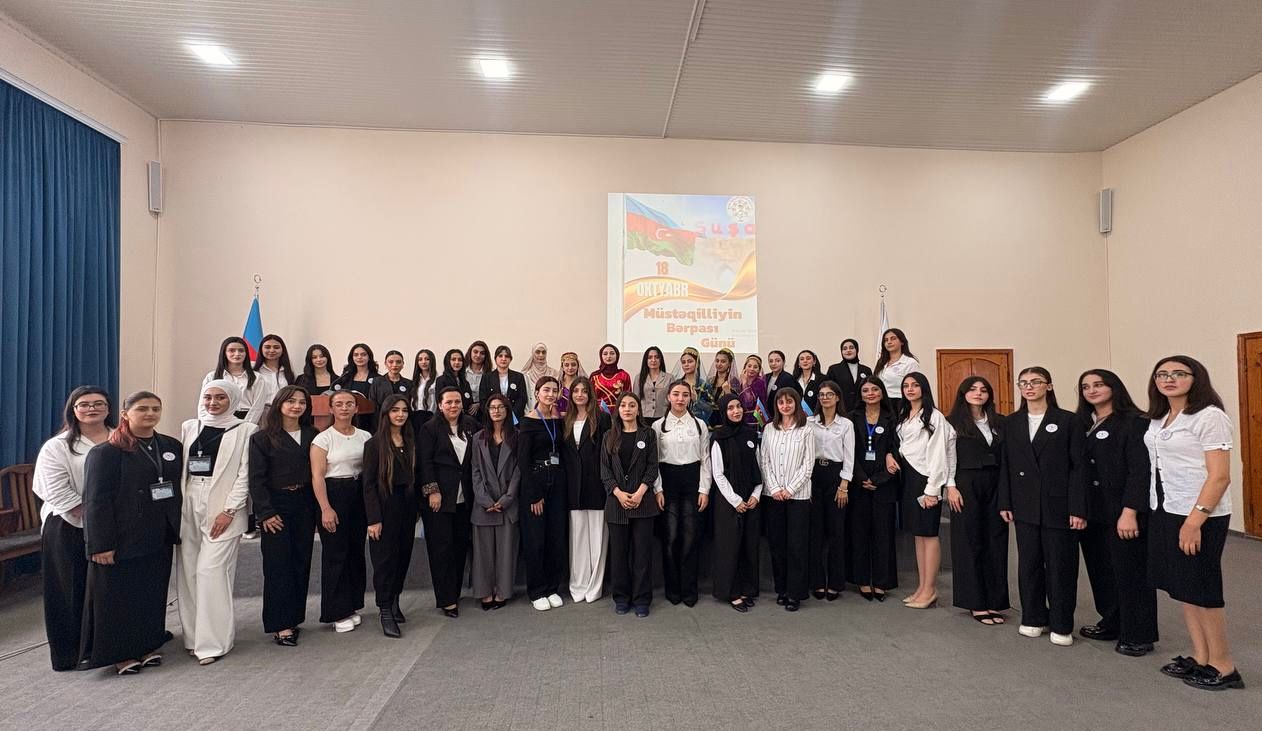 BQU-da  Müstəqilliyin Bərpası Gününə həsr olunmuş tədbir keçirildi