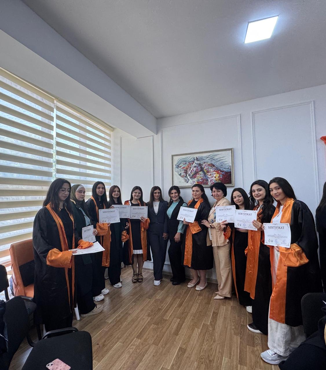 BQU Sosial-Pedaqoji fakültənin tələbələri psixologiya mərkəzlərində yekun təcrübələrini uğurla tamamlayıblar