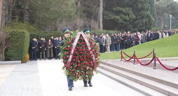 Bakı Qızlar Universitetinin TGT üzvləri anım tədbirində iştirak ediblər