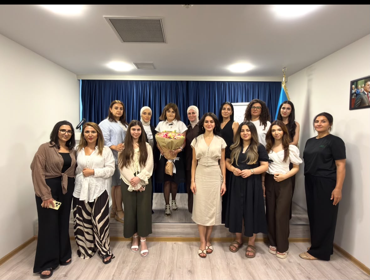 BQU-nun dosenti Təranə Şükürlü Azərbaycan Dili Gününə həsr olunmuş tədbirdə iştirak edib