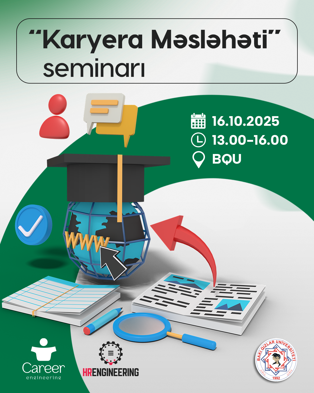 “Karyera Məsəhəti” seminarına qoşulun!