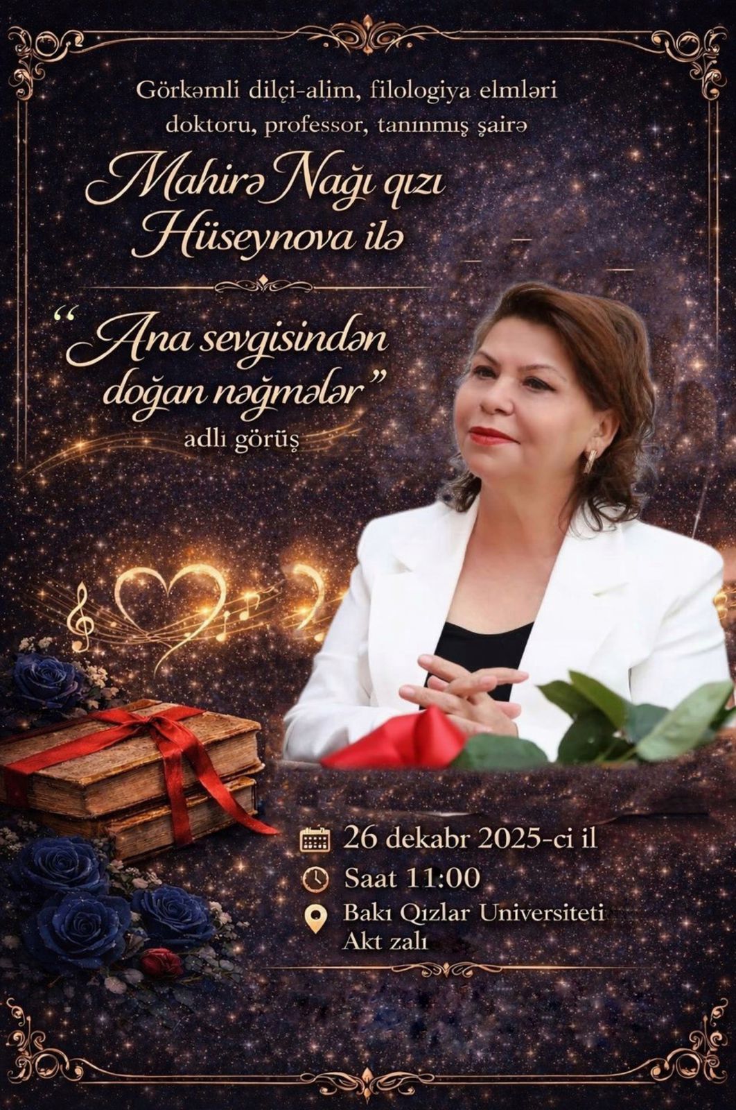 Mahirə Nağıqızı ilə ədəbi-bədii görüş